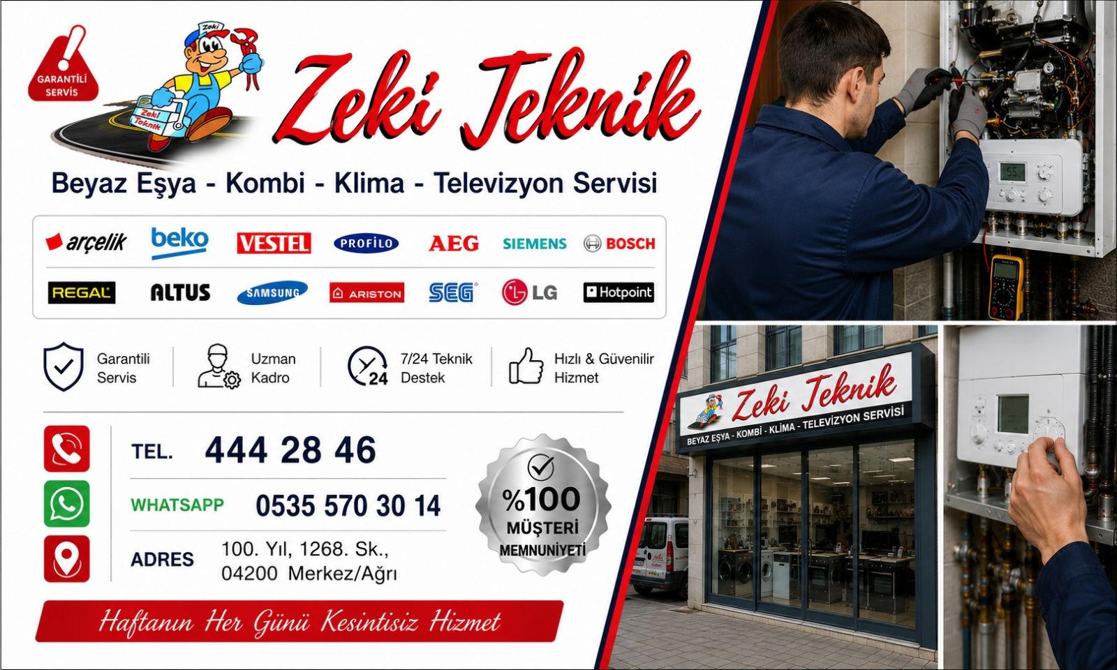 Ağrı Beyaz Eşya Servisi